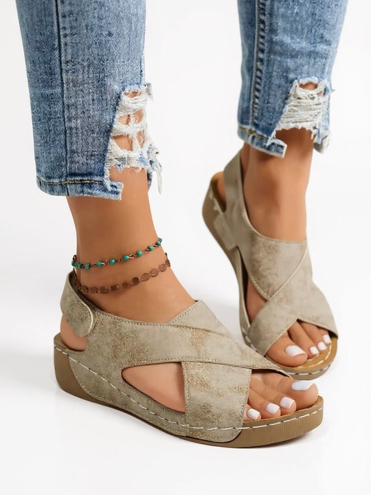 Sana Wedge Platform Sandals