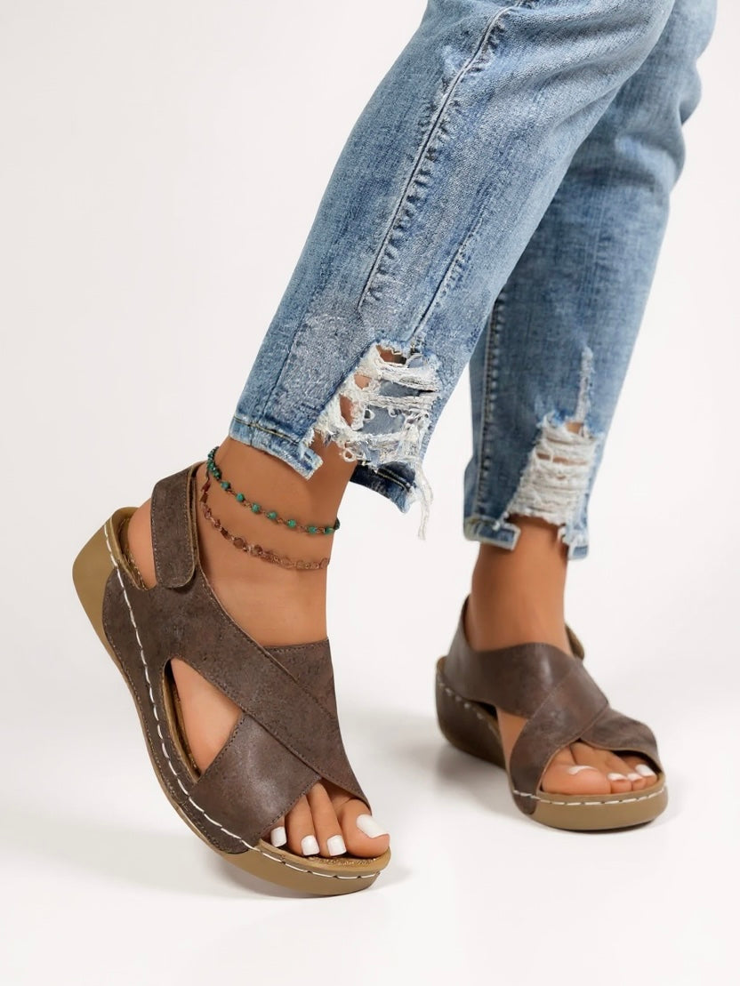 Sana Wedge Platform Sandals