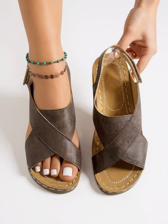 Sana Wedge Platform Sandals