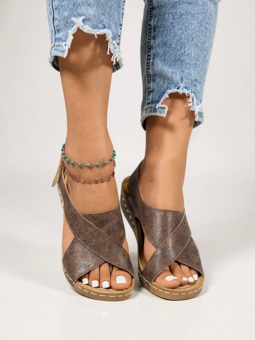 Sana Wedge Platform Sandals