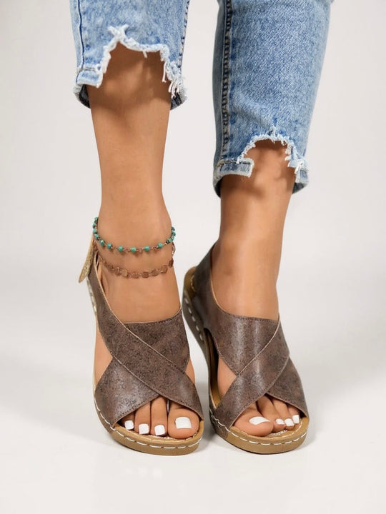 Sana Wedge Platform Sandals