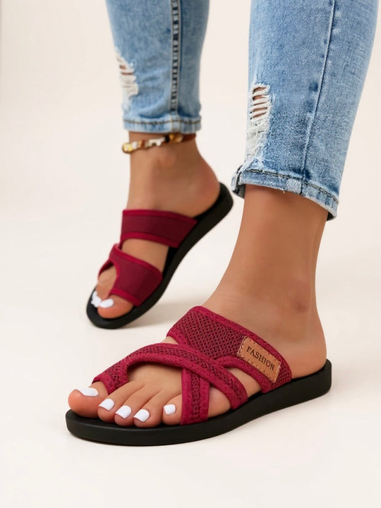 Raya Mesh Comfort Slides