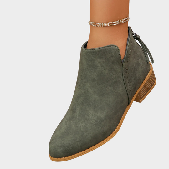 Oakley - Low Heel Ankle Boots