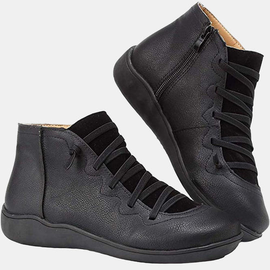 Riley - Lace-up Ankle Boots