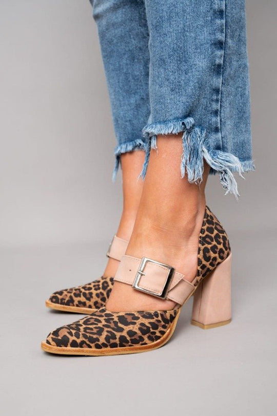 PATRICIA – LEOPARD BLOCK HEEL
