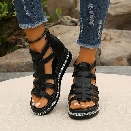 Capri Orthopedic Gladiator Sandals