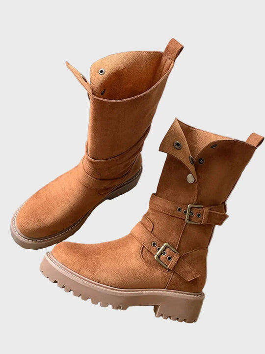 Harlow - Winter Fur High Boots