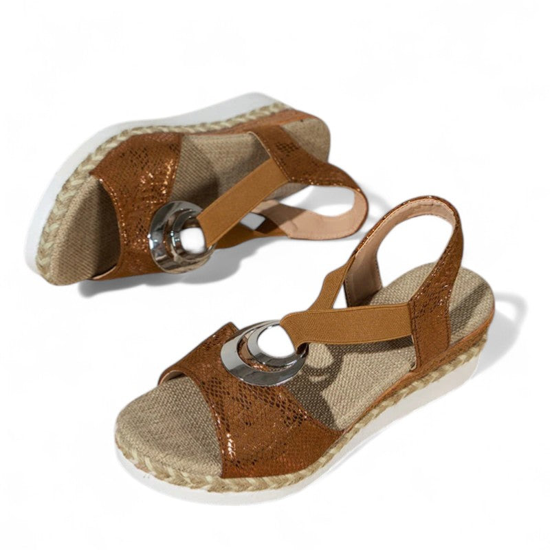 Comfortable Orthopaedic Wedge Heel Sandals