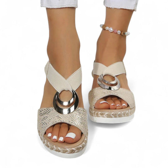 Comfortable Orthopaedic Wedge Heel Sandals