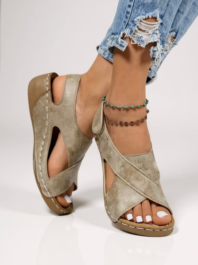 Sana Wedge Platform Sandals