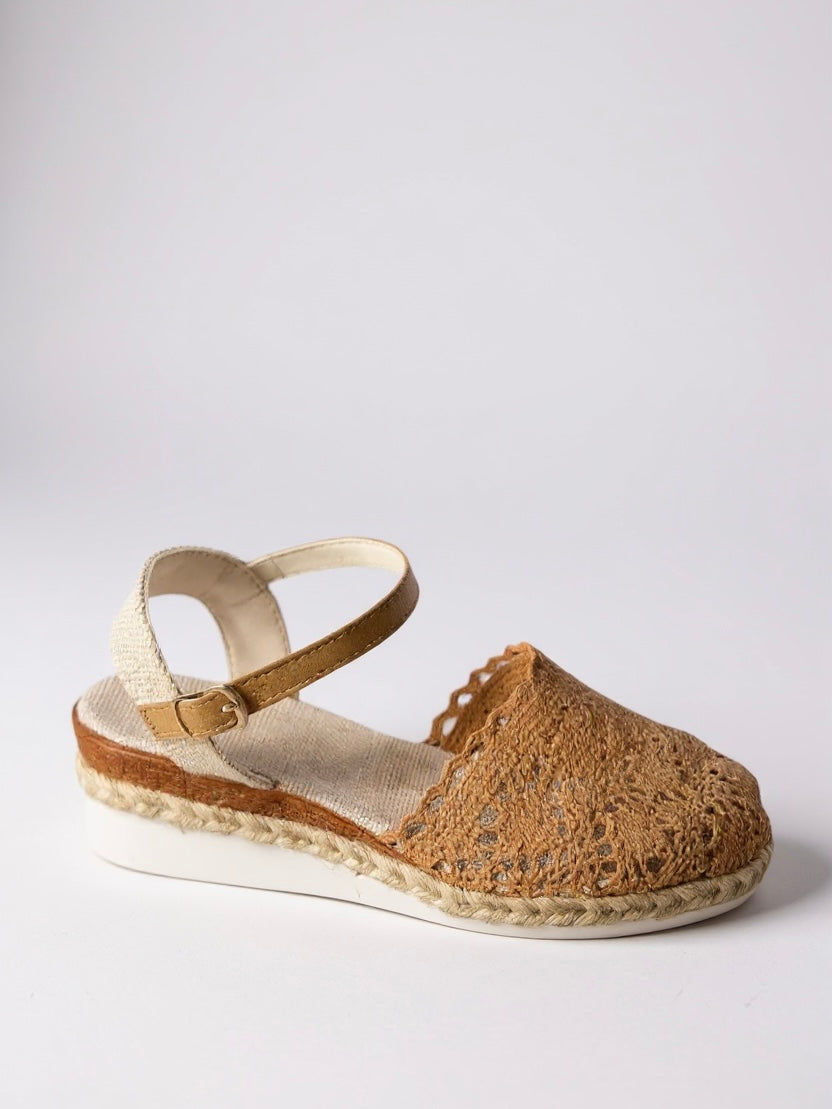 Lyra Crochet Platform Sandals