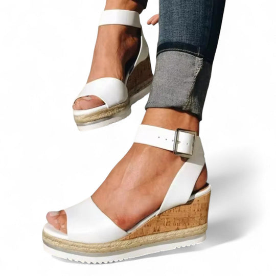 Cassandra - Stylish Wedge Sandals