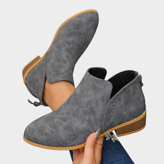 Oakley - Low Heel Ankle Boots