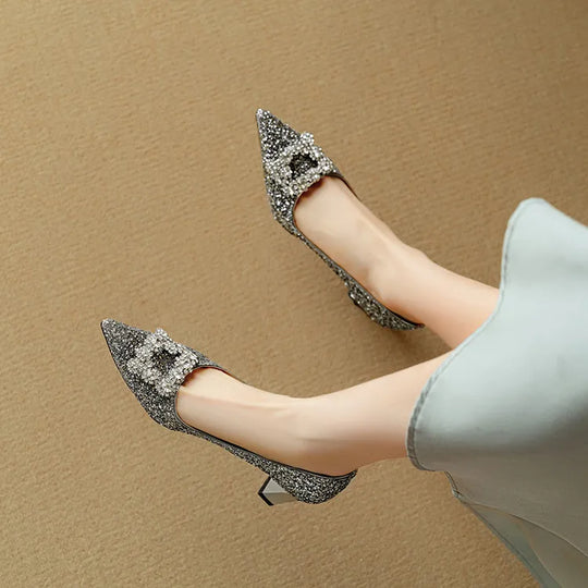 Gloria Glitter Pumps
