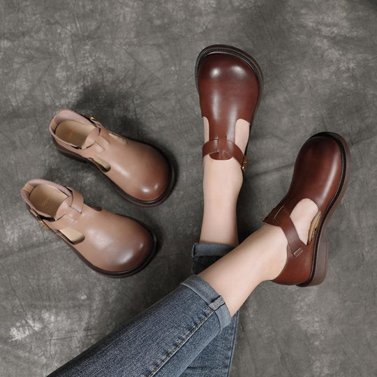 Colette Leather Mary Janes